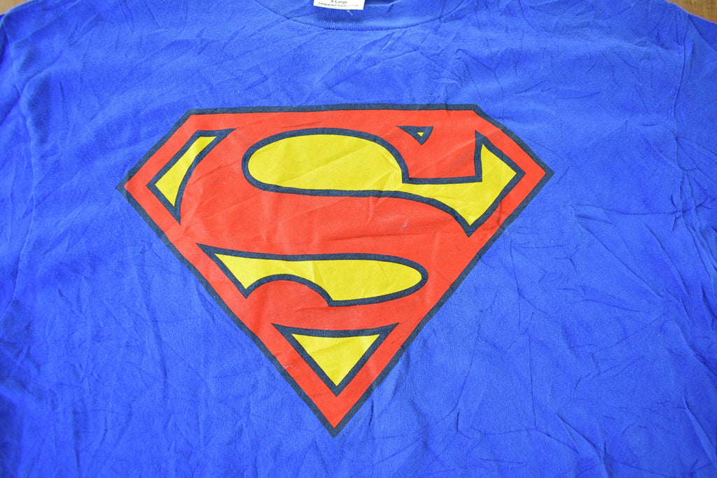Vintage 1990s Superman Movie Promo T-Shirt