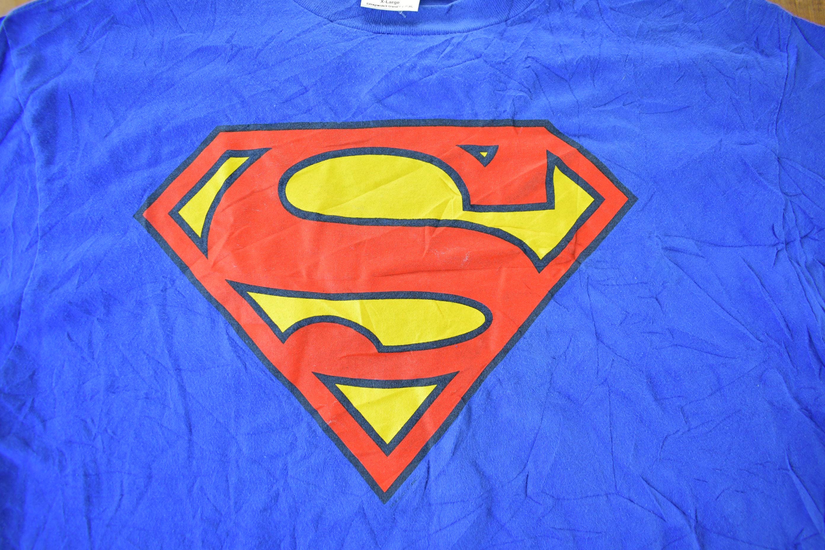 Vintage 1990s Superman Movie Promo T-Shirt