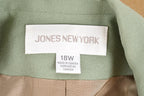 Vintage 1980s Jones New York 100% Wool Blazer