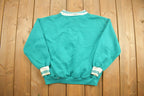Vintage 1990s Active Attitudes Collard Sweatshirt