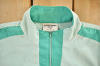 Vintage 1980s Alfred Dunner Pin Stripe Full Zip Windbreaker