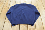 Vintage 1990s Charter Club Farm Wool Knit Cardigan Sweater Women's L