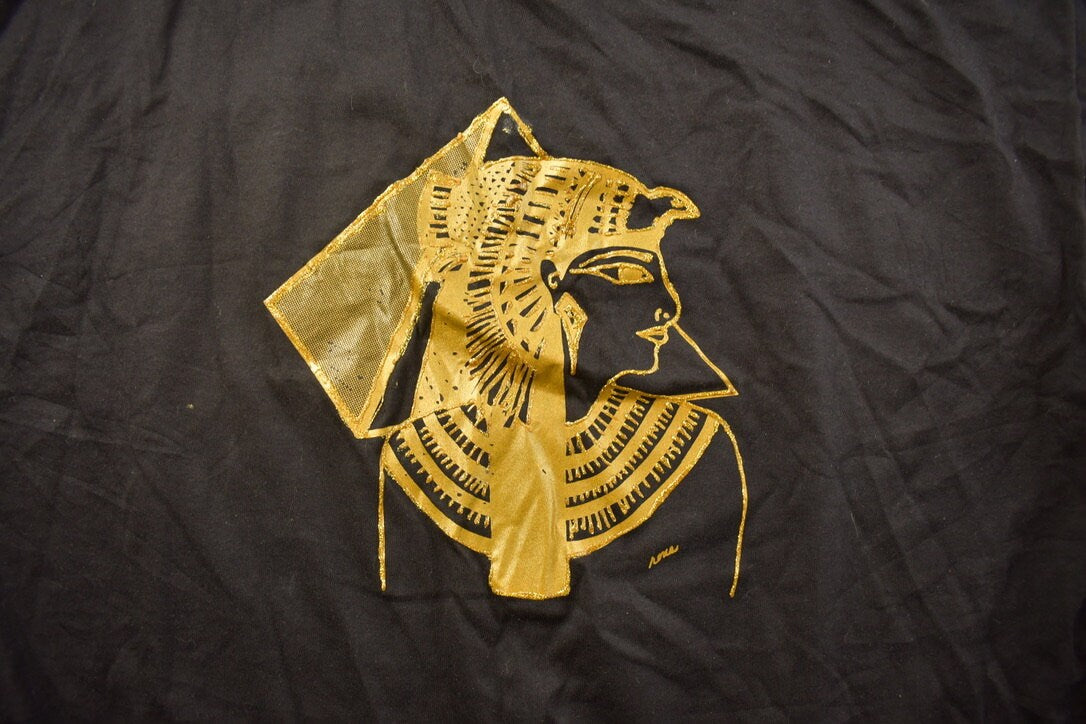 Vintage 1990s Egyptian Pharaoh Graphic T Shirt