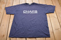 Vintage 1990s Chaps Ralph Lauren Graphic T-Shirt