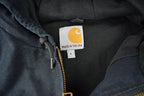 Vintage Y2K Carhartt Black Cinched Active Jac Work Jacket