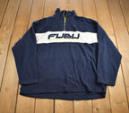 Vintage 1990s FUBU Embroidered Fleece Sweater