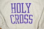 Vintage 1990s Holy Cross Reverse Champion Weave Crewneck