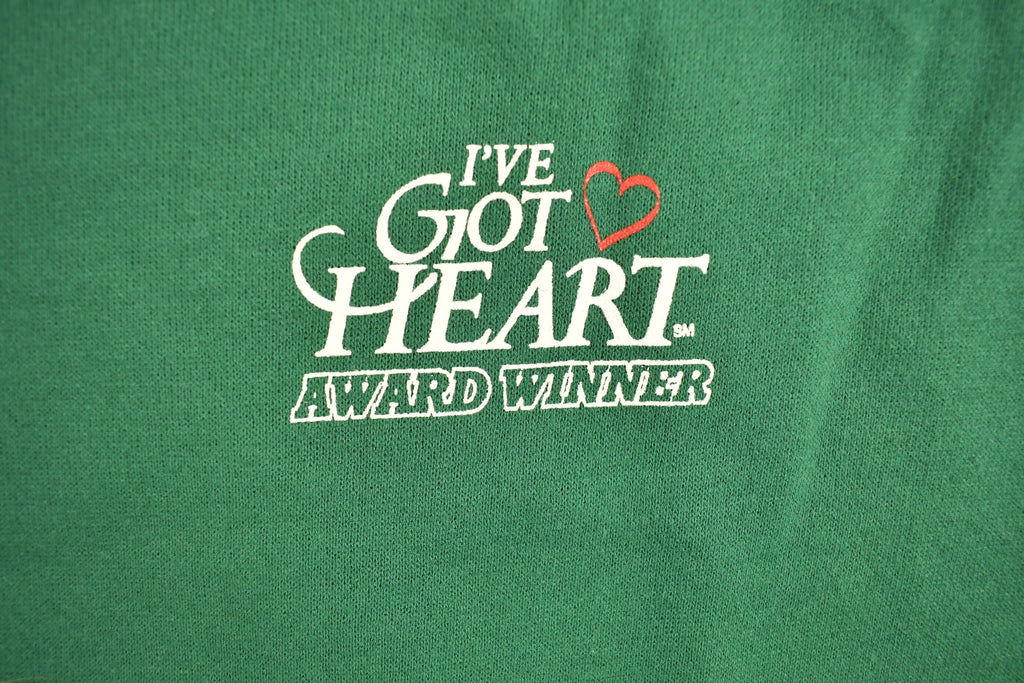 Vintage 1990s I've Got Heart Award Winner Graphic Crewneck Sweatshirt