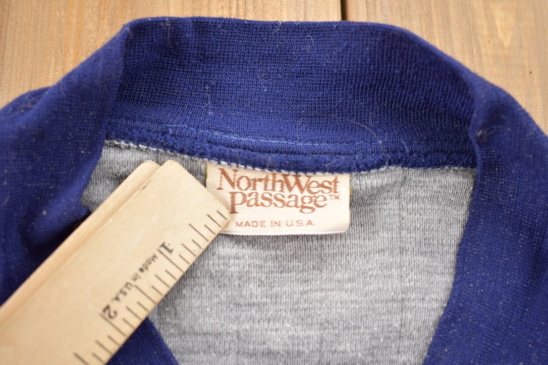 Vintage 1980s North West Passage Zip Up Sweatshirt