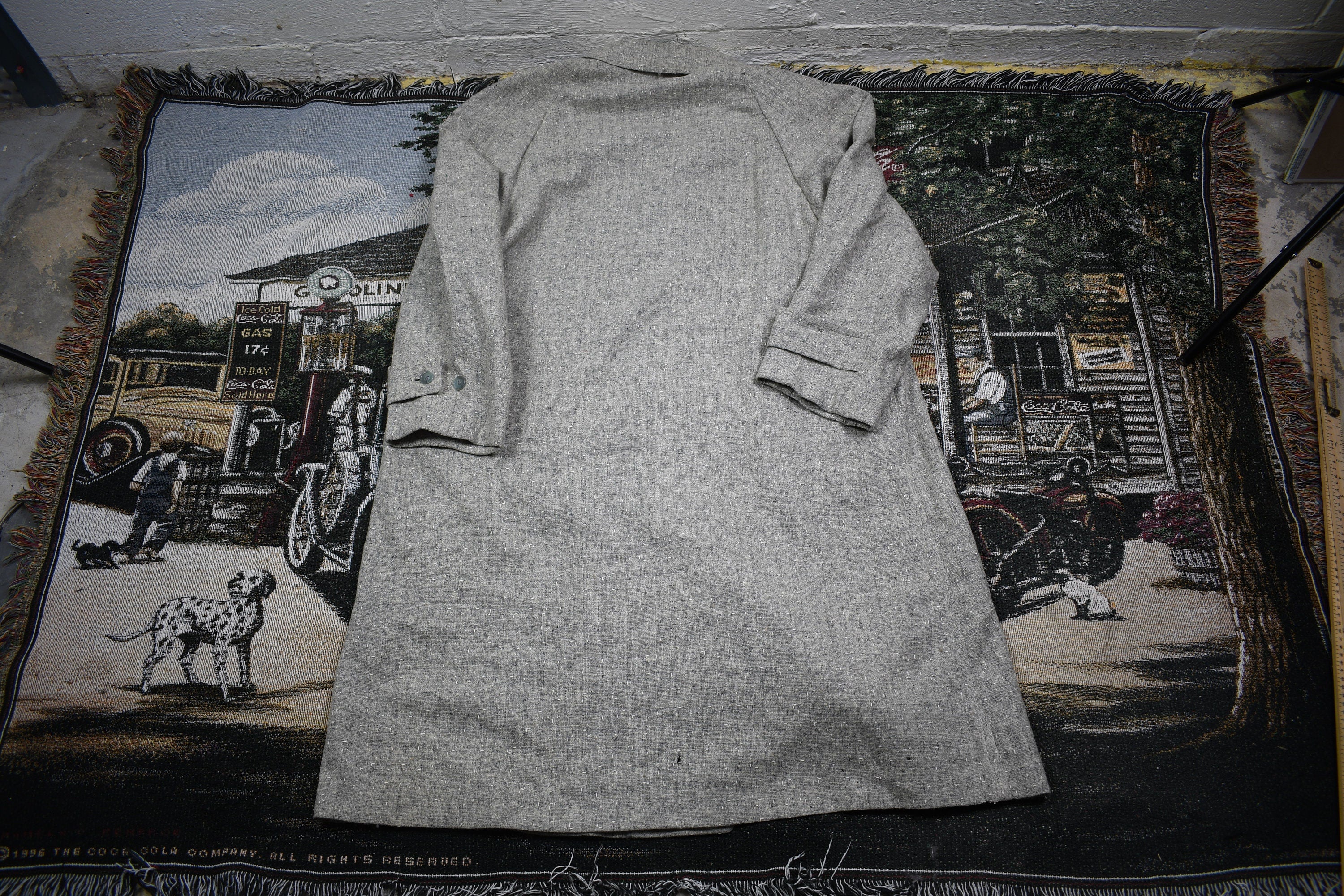 Vintage Dunbrook Wool Overcoat