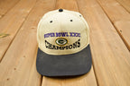 Vintage 1997 Green Bay Packers NFL Super Bowl XXXI Champions Snap Back Hat