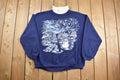 Vintage 1990s Cute Winter Theme Crewneck Sweater