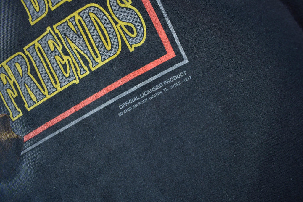Vintage 1992 Smith & Wesson My Two Best Friends 3D Emblem T-Shirt
