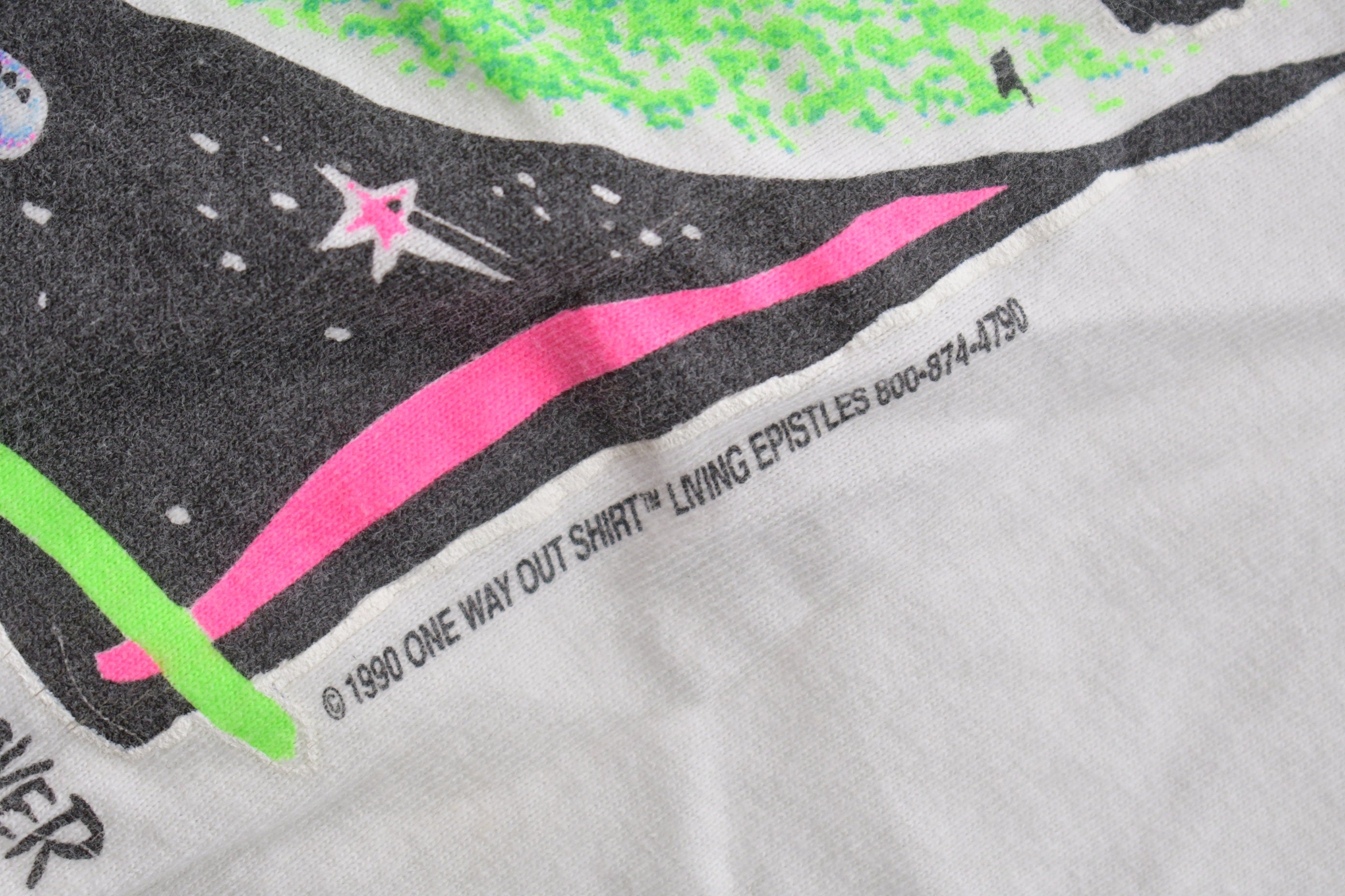 Vintage 1990 Living Epistles Graphic T Shirt