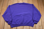 Vintage 1990s MHS Marines Embroidered Crewneck Sweatshirt