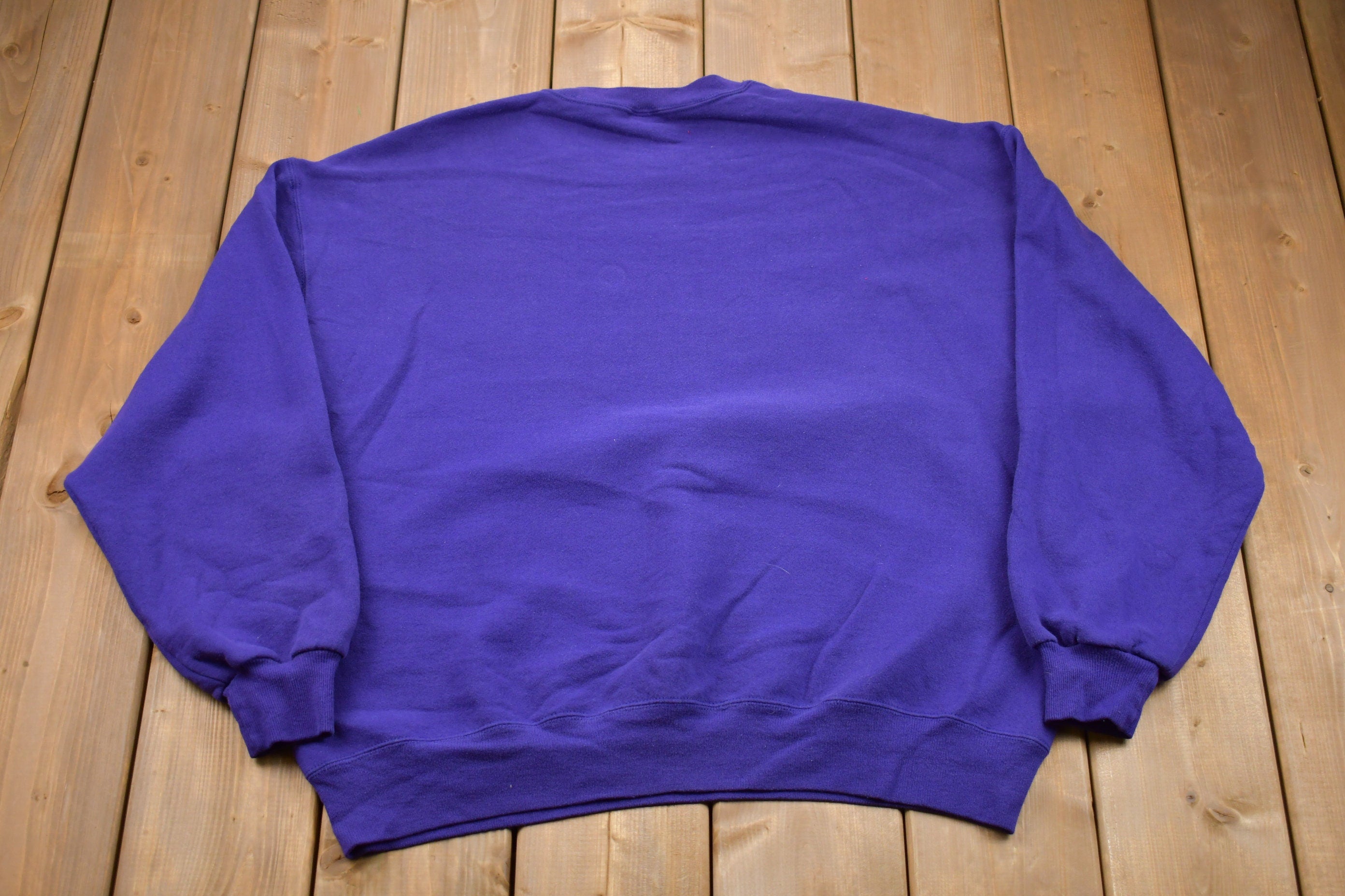 Vintage 1990s MHS Marines Embroidered Crewneck Sweatshirt