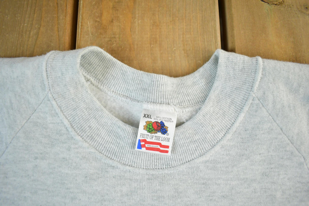 Vintage 1990s Lake Michigamme Crewneck Sweatshirt Men's 2XL