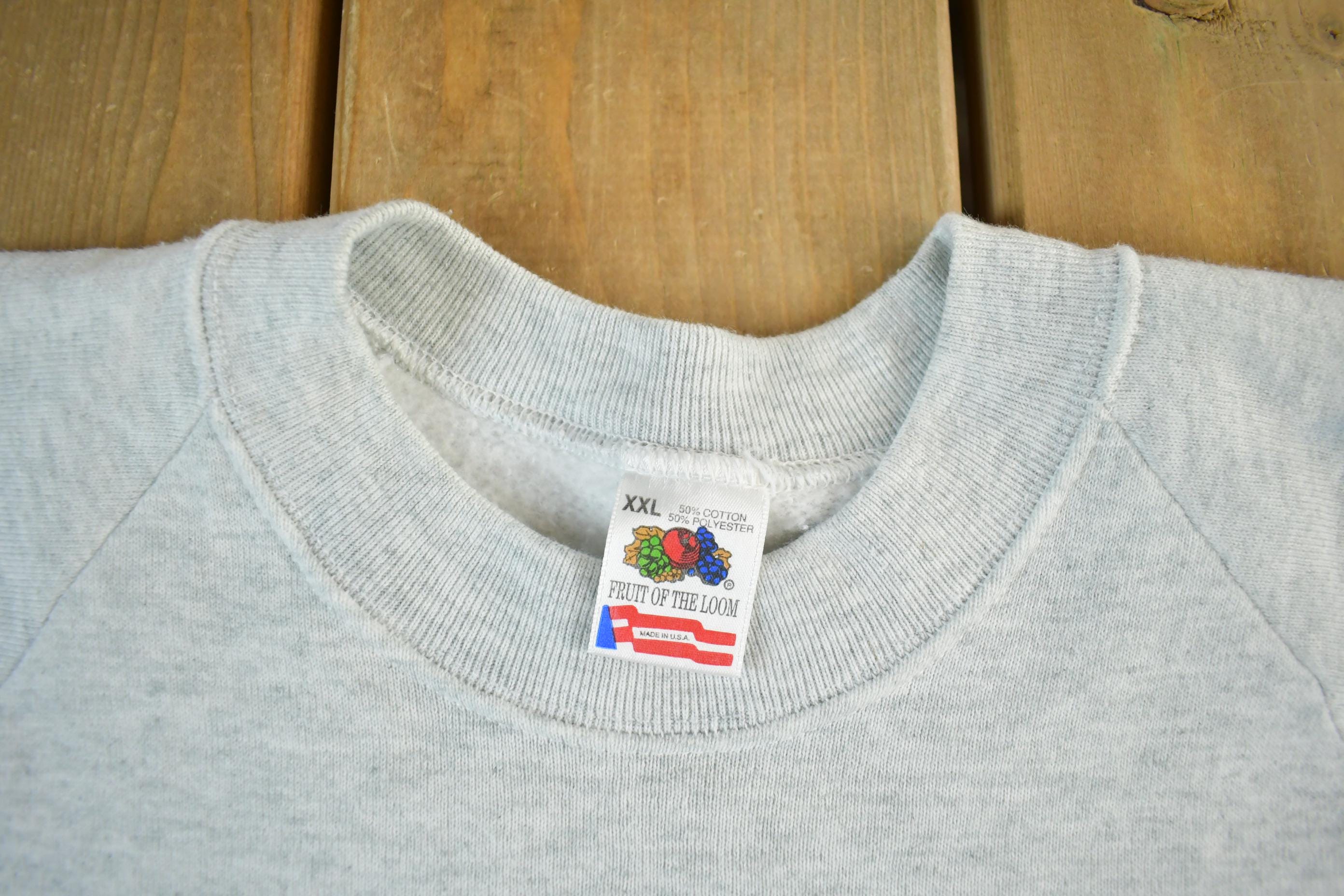 Vintage 1990s Lake Michigamme Crewneck Sweatshirt Men's 2XL