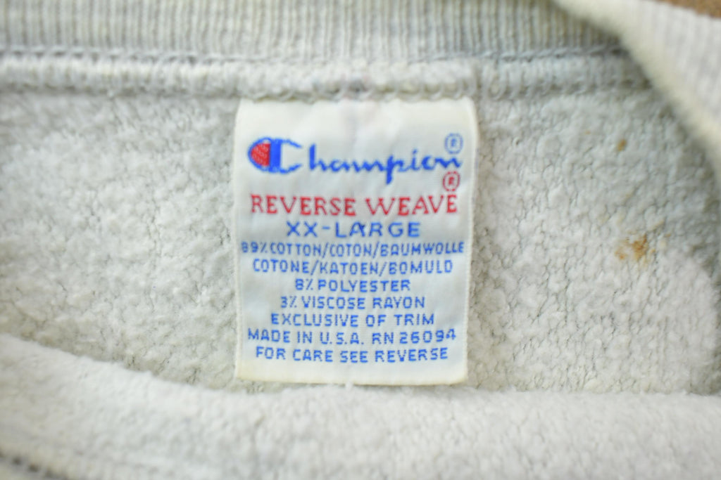 Vintage 1990s Champion Reverse Weave Wisconsin ATH Dept Sweatshirt