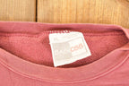 Vintage 1990s San Francisco Gal Paisley Embroidered Letters Crewneck Sweatshirt Mens L