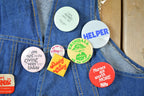 Vintage 1990s Custom Jean Jacket Button Vest Made In USA