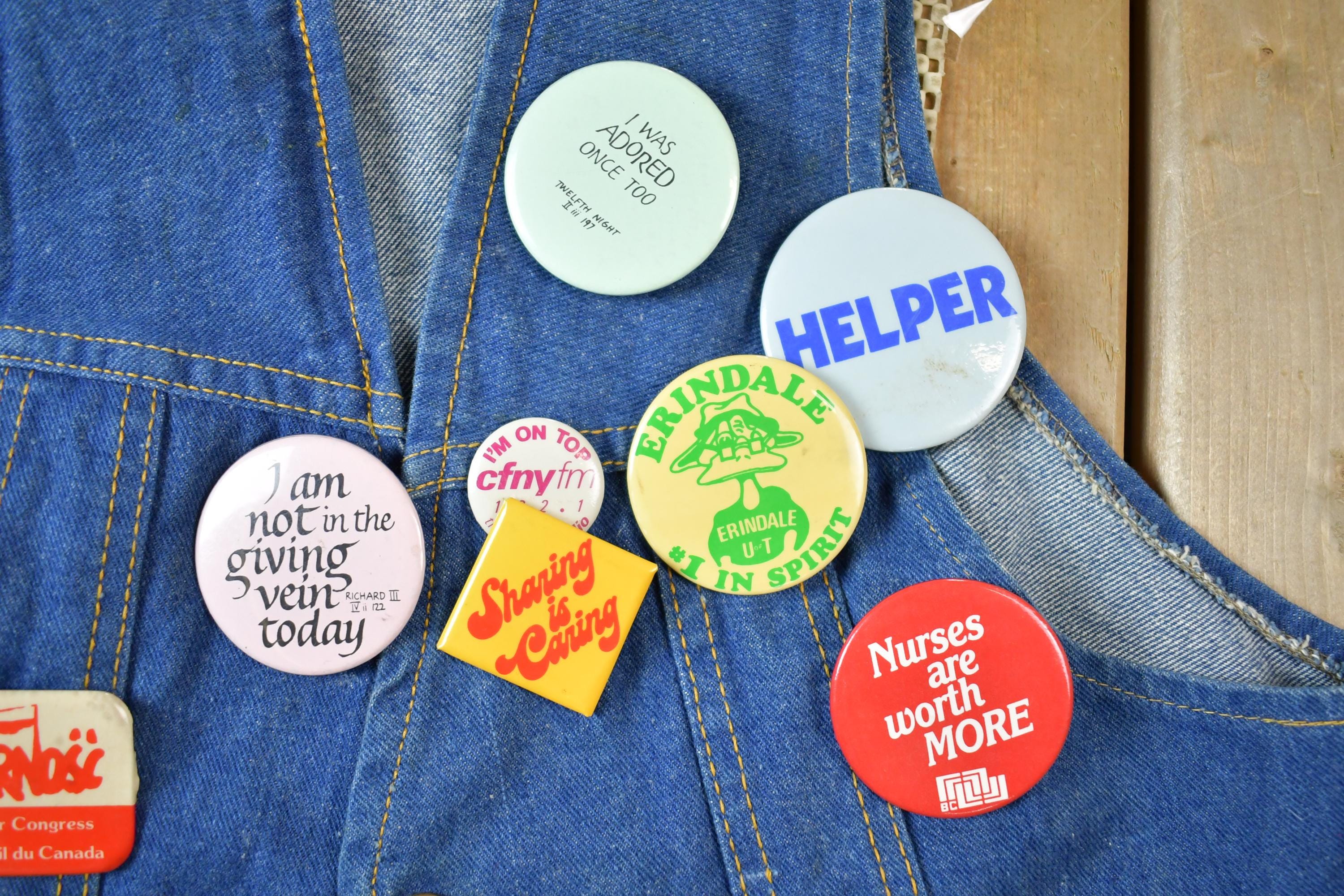 Vintage 1990s Custom Jean Jacket Button Vest Made In USA
