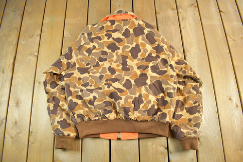 Vintage 90s Reversible Duck Camo Jacket - Men's Medium