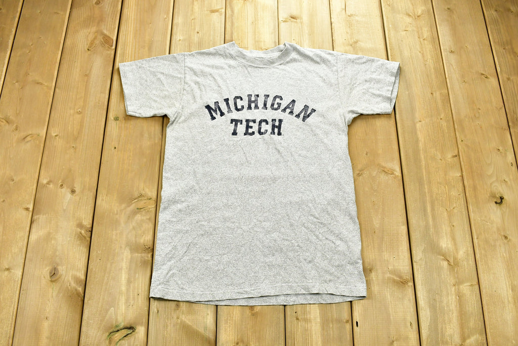 Vintage 1990s University of Michigan Tech Collegiate T-Shirt