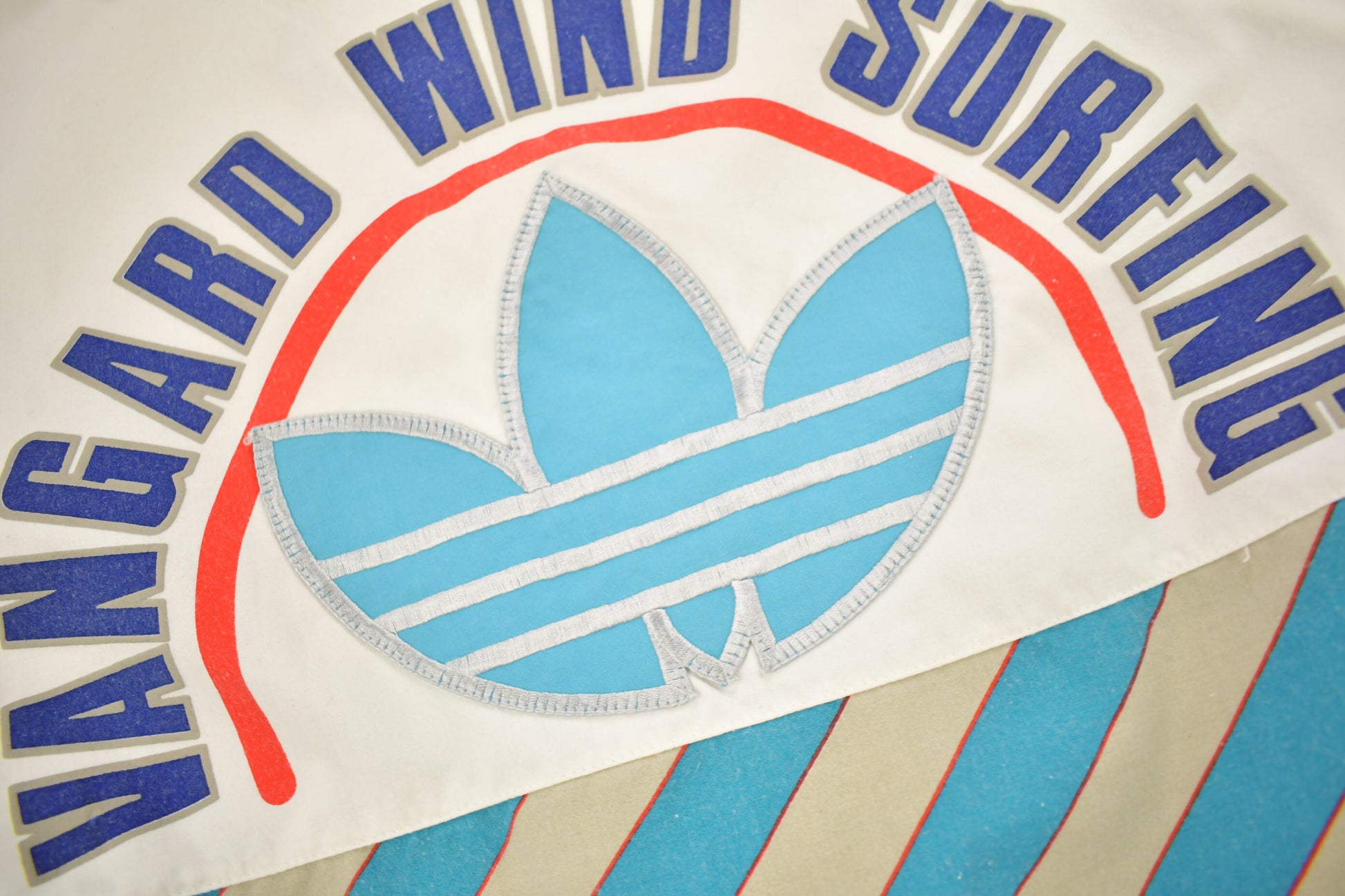 Vintage 1980s Adidas Vangard Wind Surfing Crewneck Sweatshirt