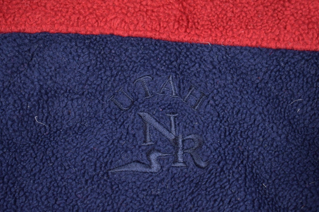 Vintage 1990s Northern Reflections Full Zip Up Fleece Sweater / Outdoorsman / 90s Sweater / Streetwear / Hiking / Fleece Zip up
