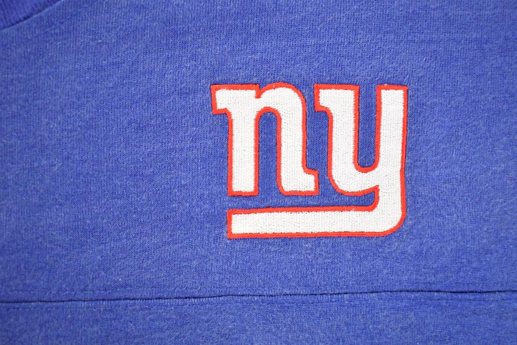 Vintage 1990s New York Giants Shockey 80 NFL Crewneck Sweatshirt Mens 3L