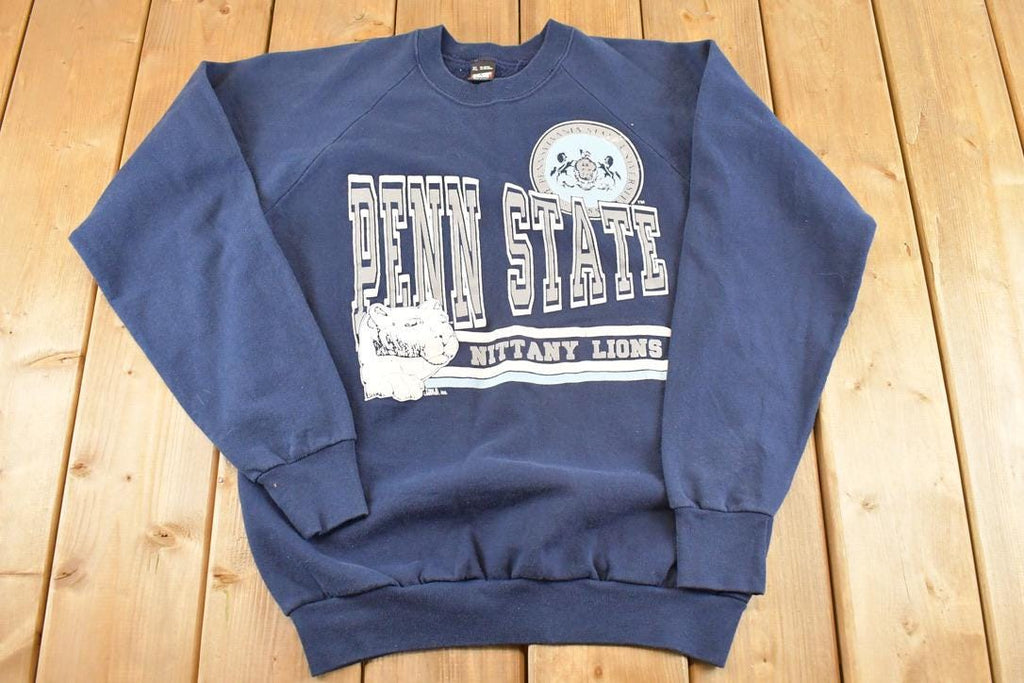 Vintage 1980s Penn State Screen Stars Best Crewneck Sweatshirt Men's M