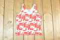 Vintage 1970s Blue Cabana Souvenir Tank Top Women's XS