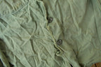 Vintage 1960s OG-107 Army Military Sateen Shirt /