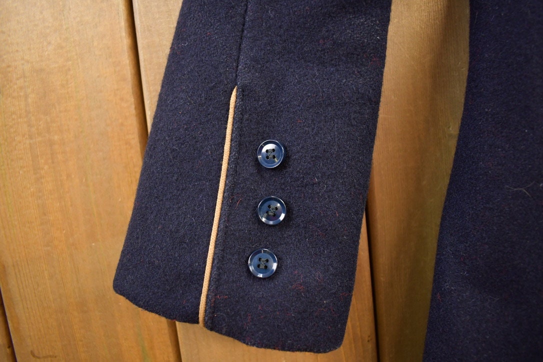 Vintage 1980s Place De La Mode Wool Coat