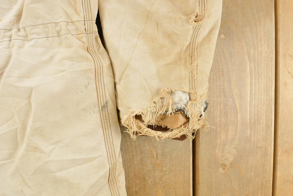 Vintage 1990s Carhartt Sun Faded Canvas Jacket Men's XL