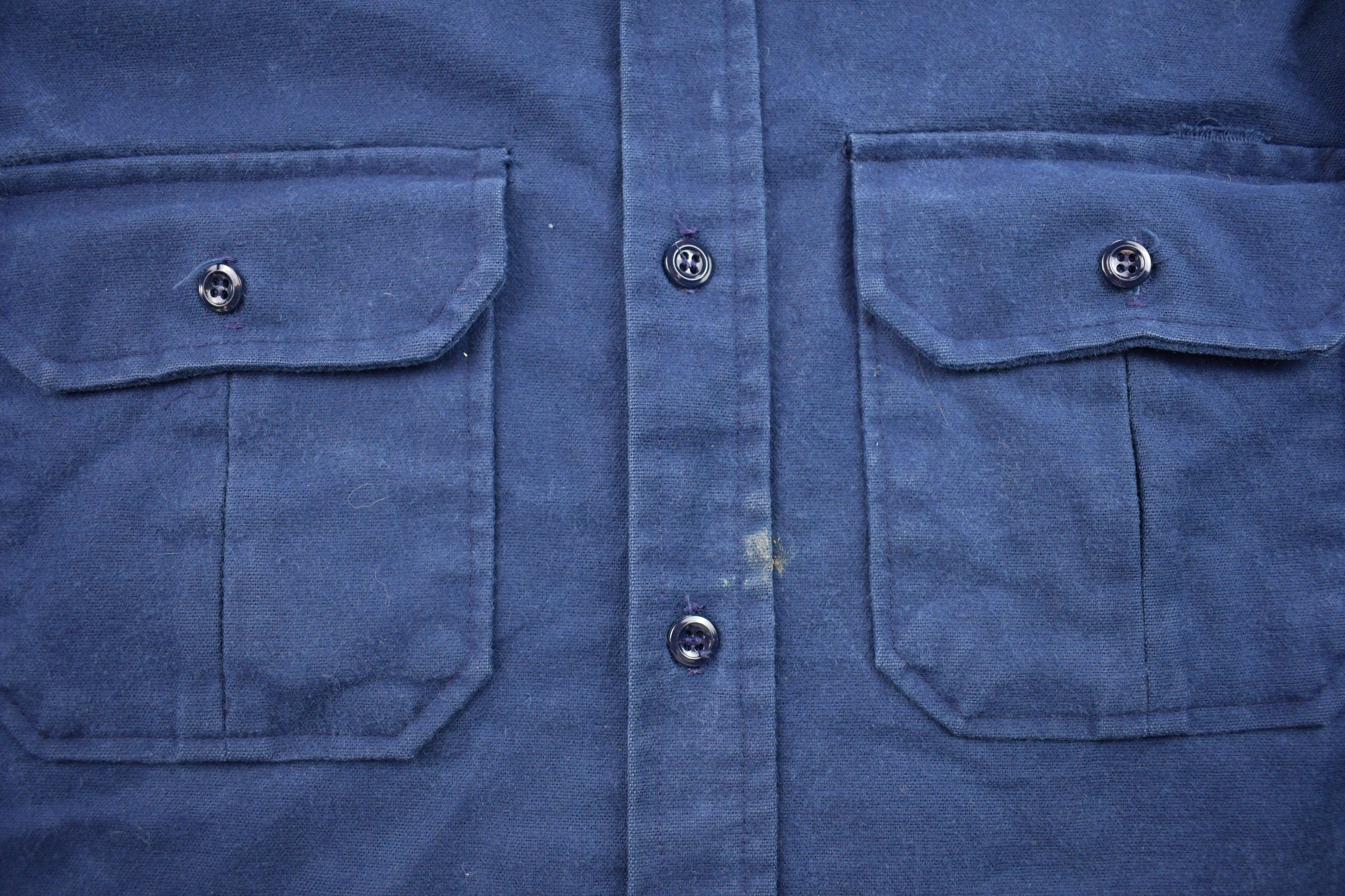 Vintage 1980s Cabela's Double Breasted Button Up Hunting Shirt