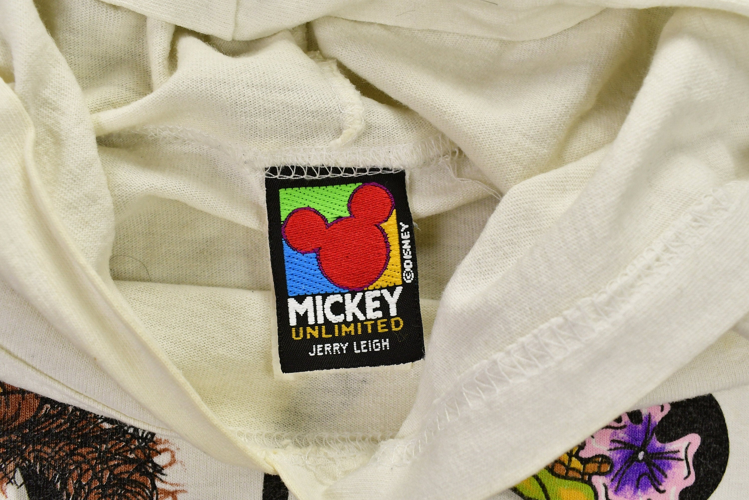 Vintage 1990'S Mickey Unlimited Hooded T-Shirt