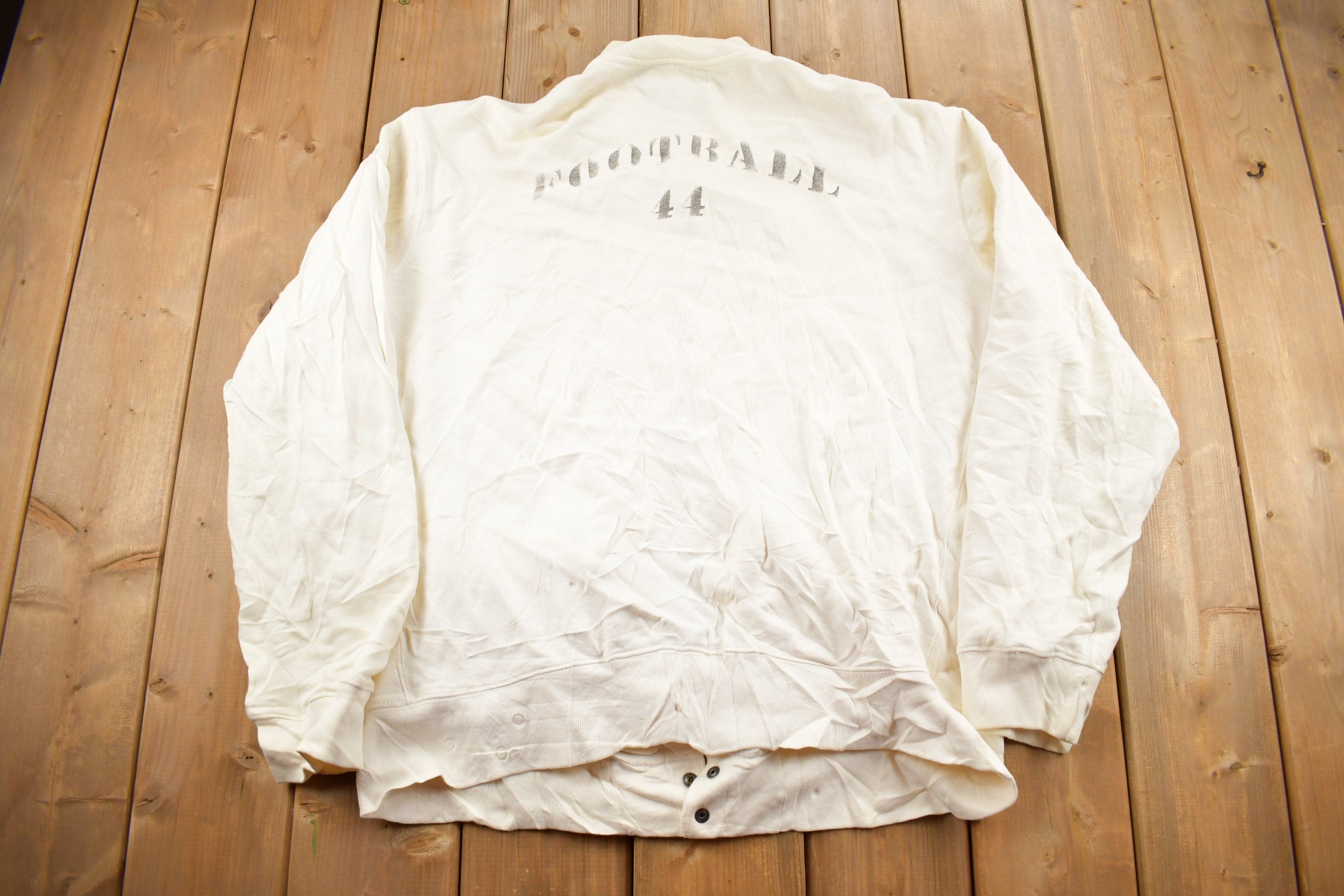 Vintage 1990s Polo Sport Ralph Lauren Snap Button Sweatshirt