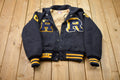 Vintage 1980s Ridgeville Volleyball Varsity Jacket
