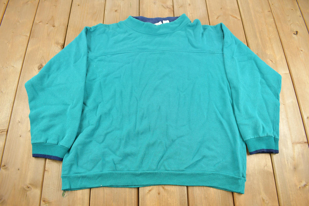 Vintage 1990s Blank Crewneck Sweatshirt Made In USA