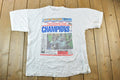 Vintage 1992 Toronto Blue Jays World Series Sunday Star MLB Graphic T-Shirt