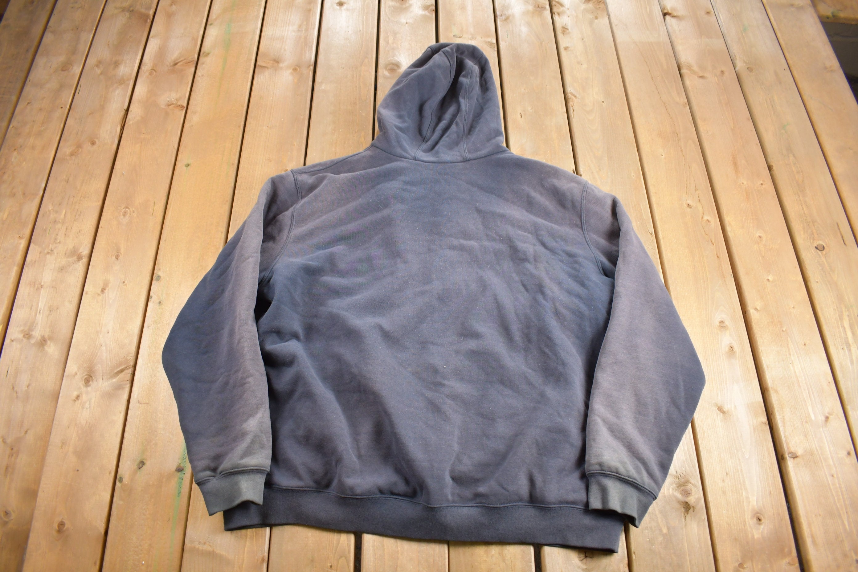 Vintage 1990s Carhartt Heavy Weight Quilt Lined Zip Up Hoodie