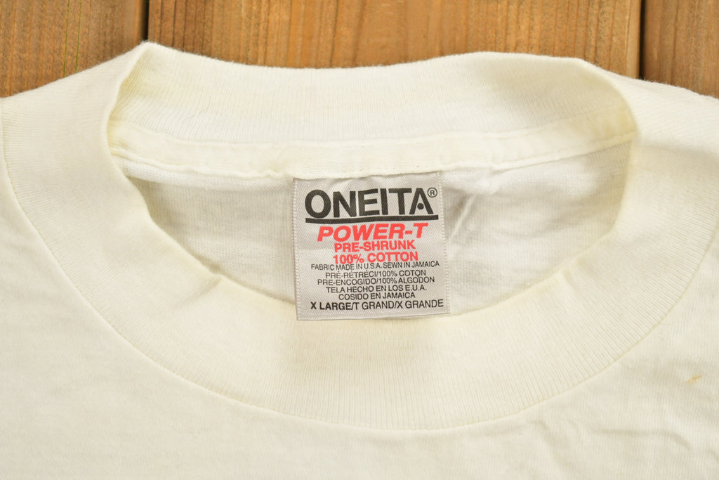 Vintage 1990s Renaissance WRNX 100.9 Souvenir T Shirt