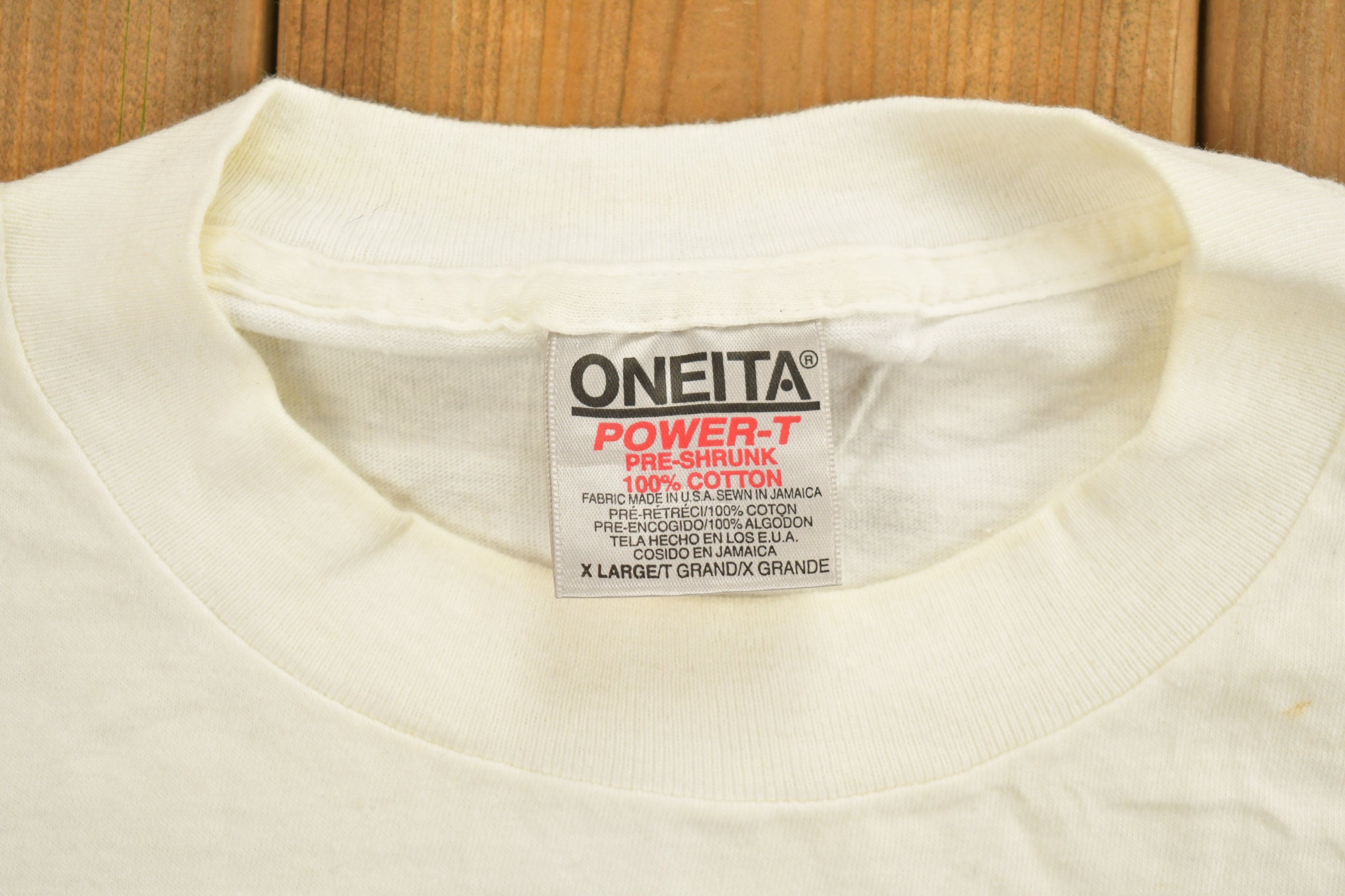 Vintage 1990s Renaissance WRNX 100.9 Souvenir T Shirt