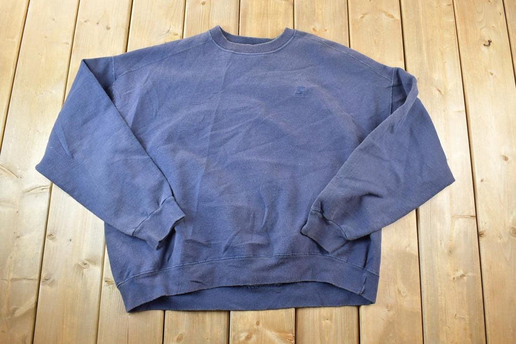 Vintage 1990s Starter Athletics Blank Crewneck Sweatshirt
