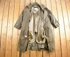 Vintage 1980's London Fog Grey Trench Coat
