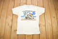 Vintage 1980s Road Racer MERI Speed Bike Graphic T Shirt