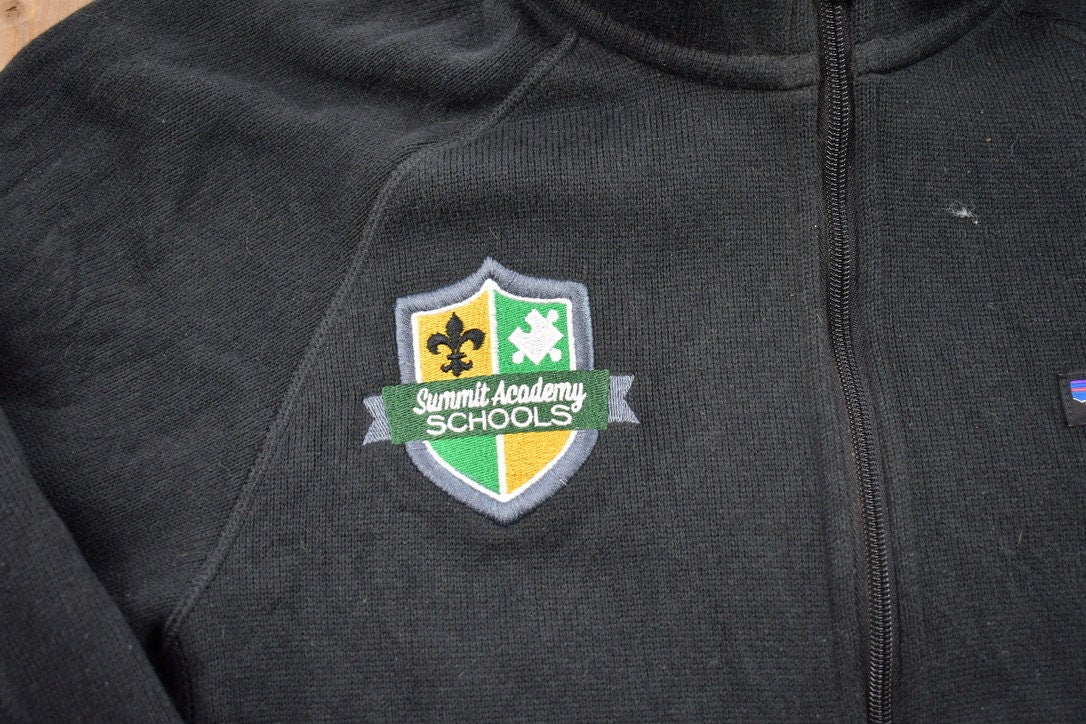 Vintage 1990s Summit Academy Schools Patagonia Fleece Sweater