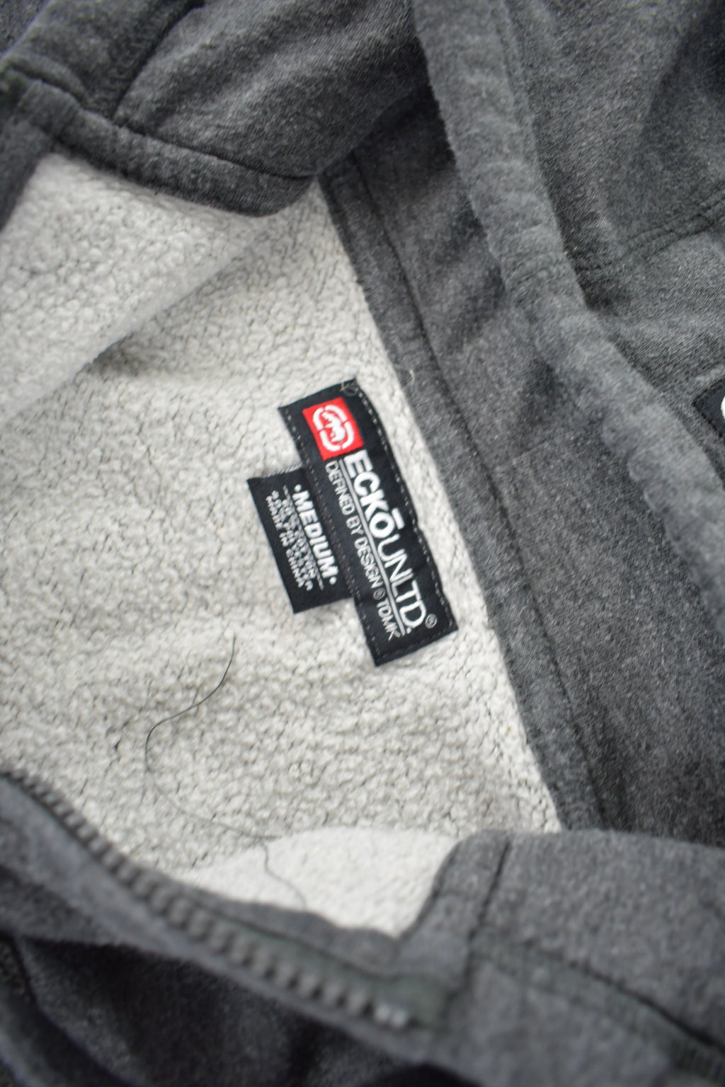 Vintage Y2K Ecko Embroidered Hoodie Size Medium